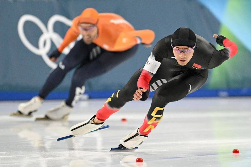 中国第三金!冬奥速滑男子1500米 宁忠岩破奥运纪录夺冠