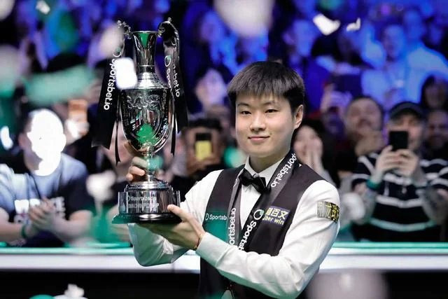 赵心童击败特鲁姆普 巡锦赛夺冠并创造历史