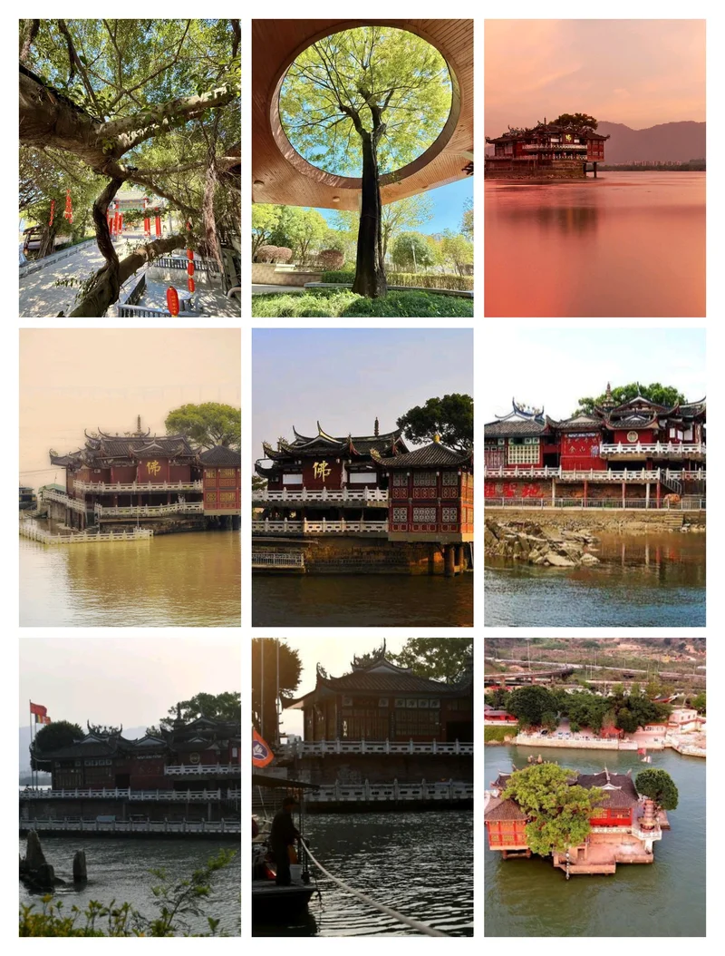 福州唯一水上寺院『金山寺』⛩️🌈💦⛵🌷