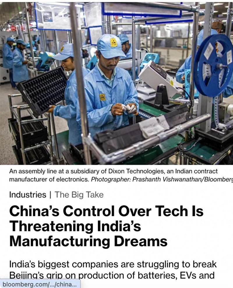 印度空手套中国技术落空 几亿买的设备吃灰 印度雄心被重创