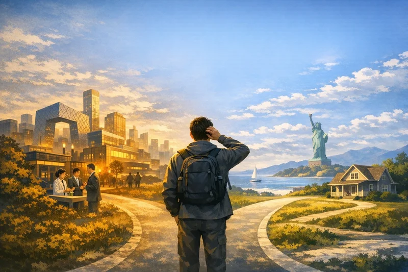 出国其实因为不够优秀？