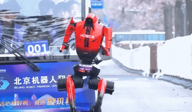 一雪前耻的机器人马拉松 快给人类看懵了