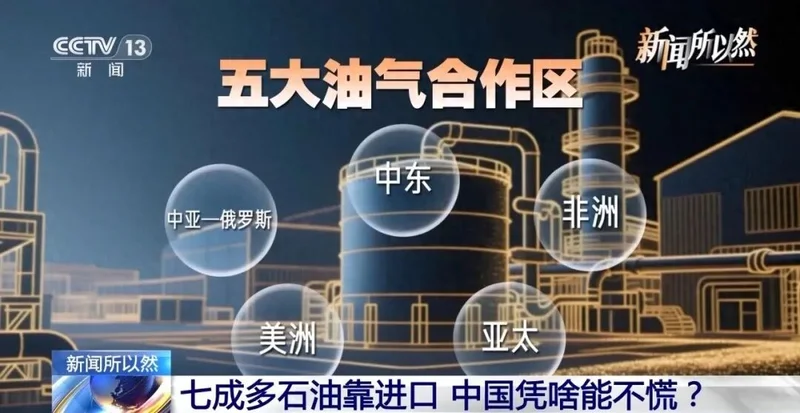 陆媒：超七成石油靠进口 中国凭啥能不慌