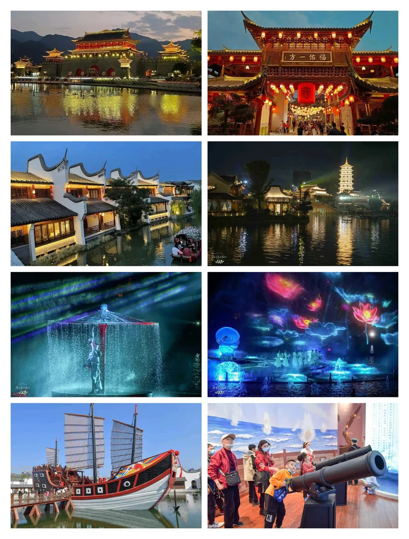 『闽越水镇』穿越千年的水墨画卷⛩️🌈💦💦🏮🏮