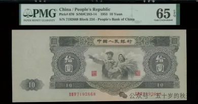 中国公开拍卖史上最贵的五张纸币 第一名高达1725万元