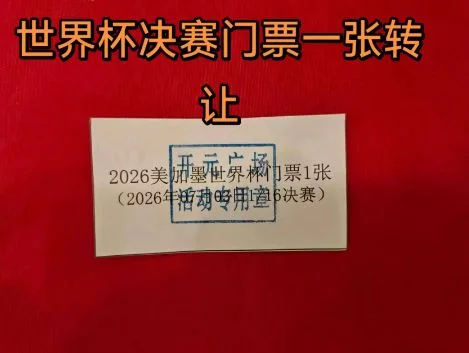 河南女子超市买牙膏抽中世界杯门票 欲转让 有网友出价50万
