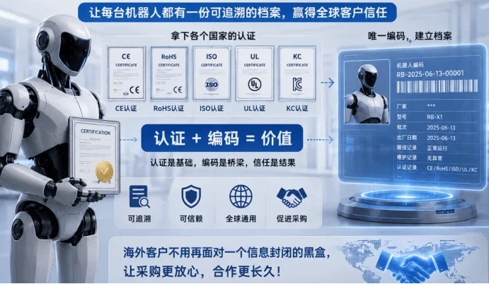 2.8万台机器人领了“中国护照” 海外认吗