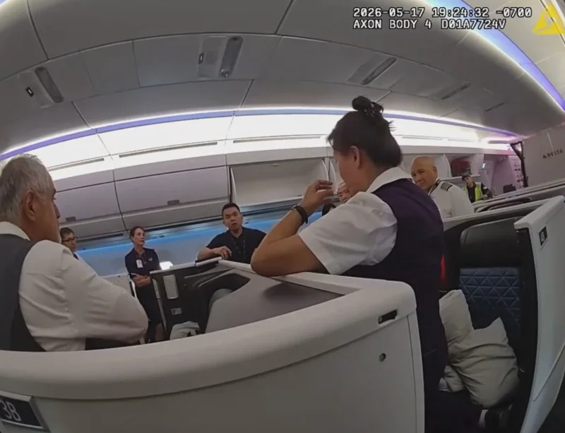 飞上海航班闹剧后续 中国男子自称有高血压免于起诉 271名乘客滞留一夜