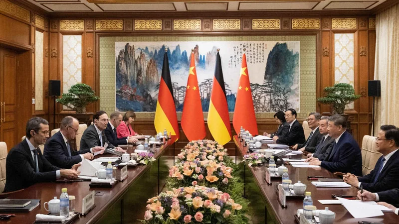 德国总理默茨罕向中国发难:“人民币被低估了20%到30% 这需要讨论”
