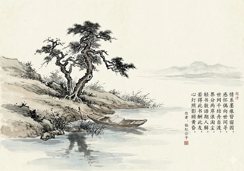 【怡红公子】情感世界是一面留言墙
