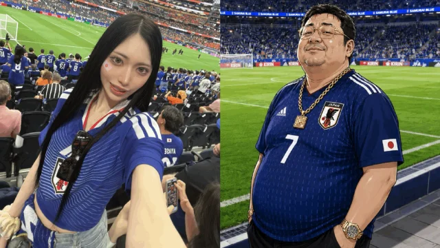 日本美女网红晒世界杯观赛自拍照 遭千万日本网友狂酸