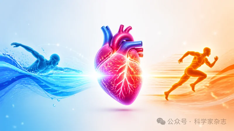 科学家发现：游泳比跑步更有利于心脏的惊人原因