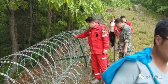 围山多年的泰山刀片刺网 是怎么来的?