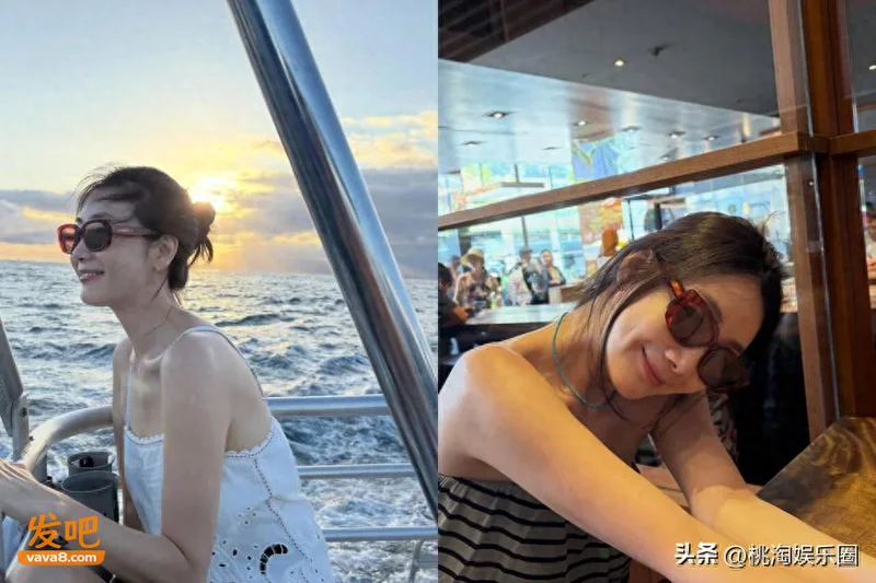 51岁崔智友秀紧致美背!无滤镜零赘肉 6岁女儿遗传优越比例