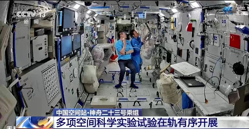 神舟23号乘组收获首批水稻 太空种田连收两代指日可待