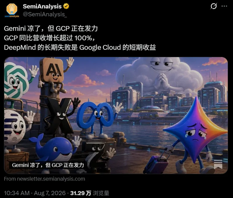 Gemini凉了!创始人布林杀回AI一线,谷歌人心惶惶