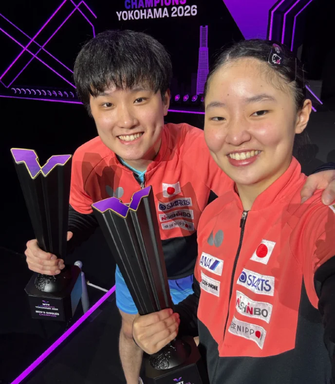 横滨赛张本智和兄妹双双登顶夺冠 韩乔生:国乒要正视差距