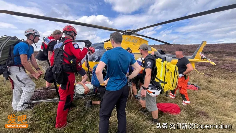 徒步变生死冒险!英国9人团穿拖鞋推婴儿车上山 差半米就坠崖