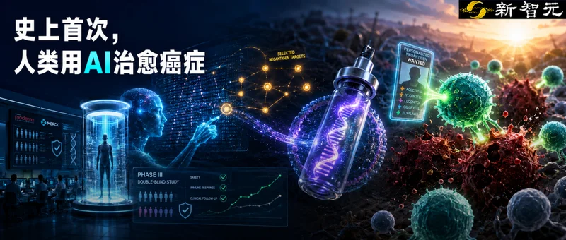 刚刚 人类历史上第一次用AI治愈癌症