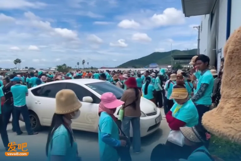 2000人罢工抗议中国主管 柬埔寨工人阶级反抗“奴化管理”