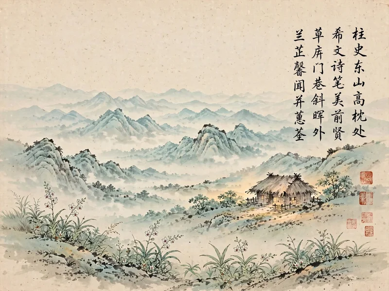 【七绝集句集名：一室清芬】草庐/苏荃/史东
