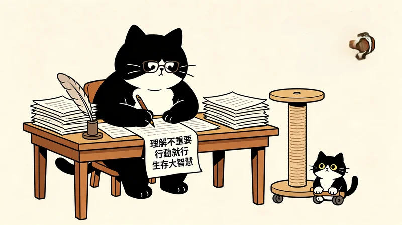 《讲一个笑话，一只笨猫（一）》