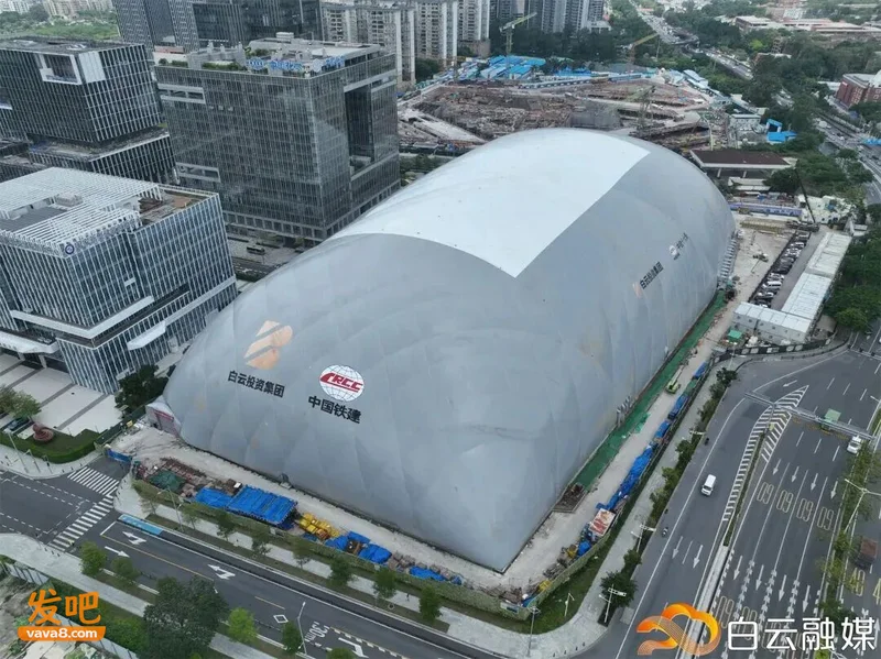 广州惊现25000㎡巨型“大气球” 这是在干啥
