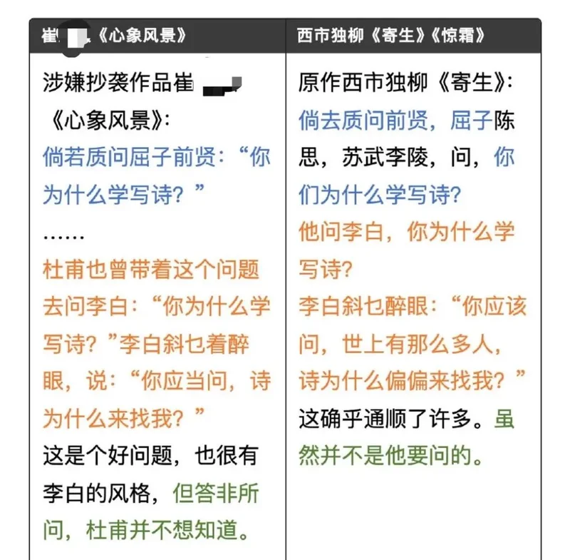 中学生作文大赛特等奖作品被指抄袭 13处内容高度相似 组委会回应