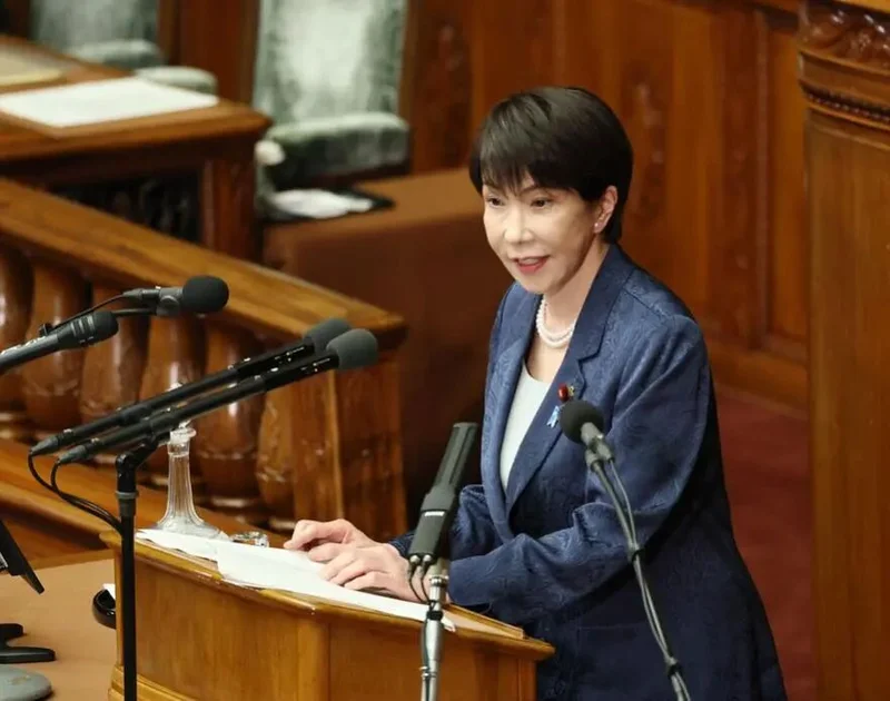 高市在描绘“日本蓝图”时 引用了两句中国成语