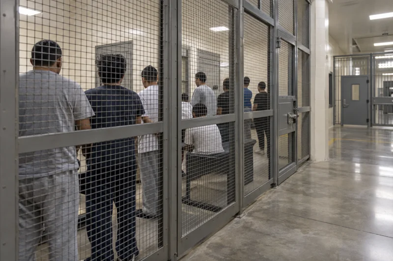 ICE拘留中心被曝滥用化学消毒剂 被拘留者将获六位数赔偿