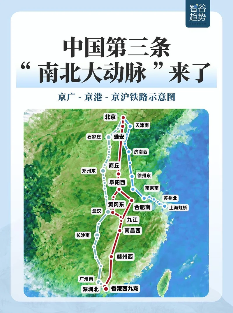 中国第三条“南北大动脉” 呼之欲出