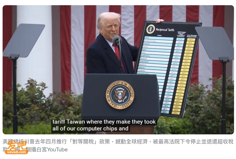特朗普关税墙卷土重来 拟对60国“分两档”征税