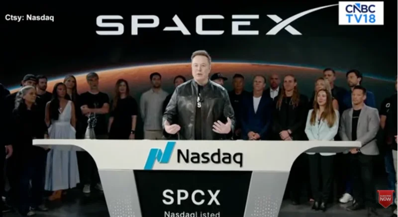 2万亿航天巨头来了!SpaceX首秀盘中大涨30%