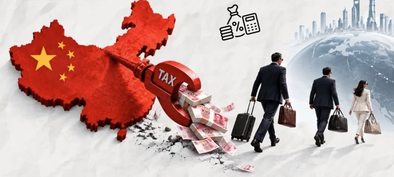 外媒:10月22日起 中国税务部门将对“海外财富”征税
